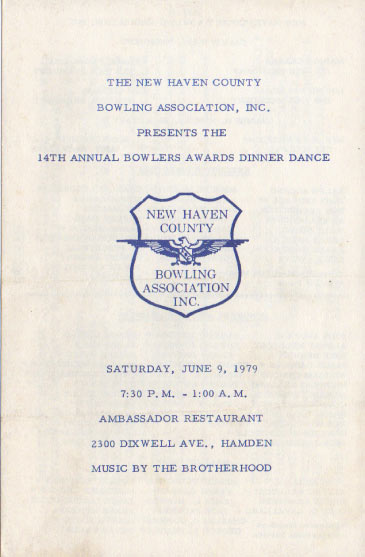 1979 Awards Dinner Booklet Cover